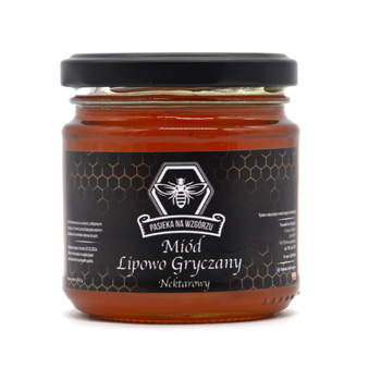 Miód lipowo-gryczany 250g