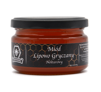 Miód lipowo-gryczany 300g